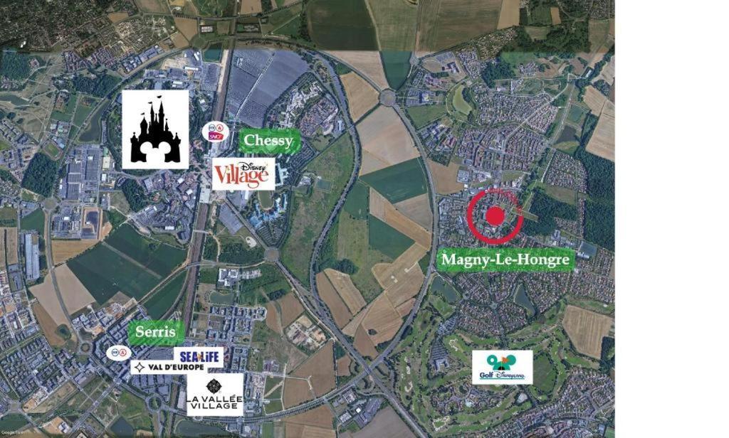 Marvel House - Disneyland 5Min, Private Parking, Terrace Magny-le-Hongre Zewnętrze zdjęcie